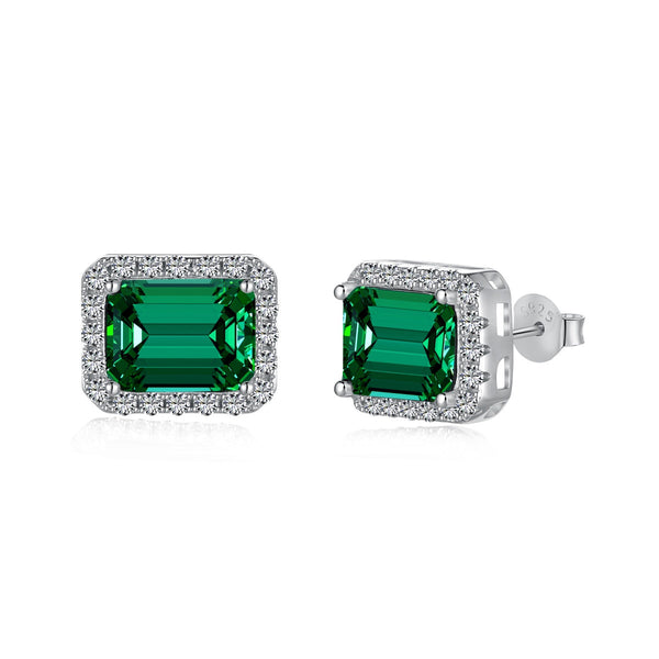 <MAGIC>Luxurious Dainty Emerald Cut Banquet Earrings
