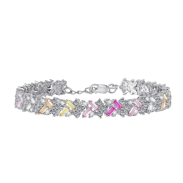 <MAGIC>Dazzling Unique Multi Shape Daily Bracelet